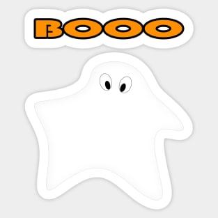 Booo ghost - Halloween. Sticker